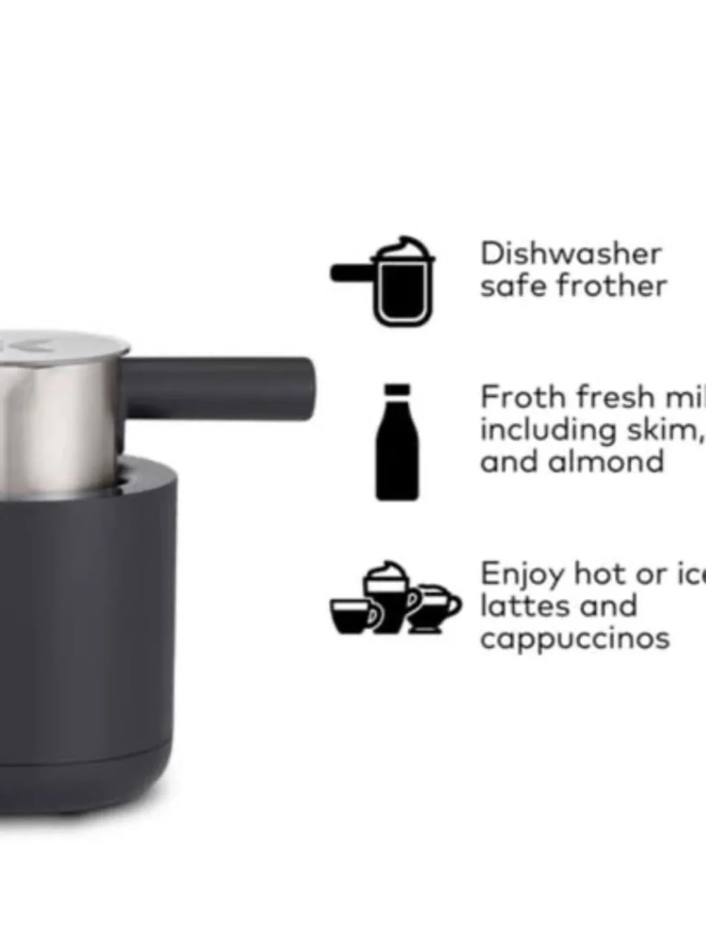 NEW - KEURIG® K-Café® Single Serve Coffee Latte & Cappuccino Maker w/ Frother